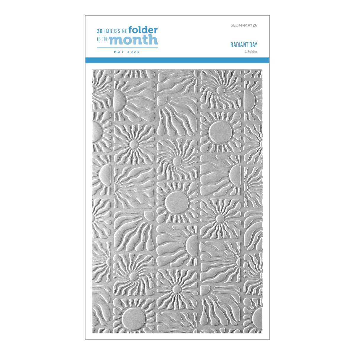 3D Embossing Folder of the Month Membership - Image 10