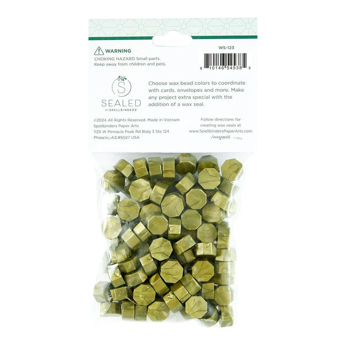 Aged Gold Wax Beads - Image 3