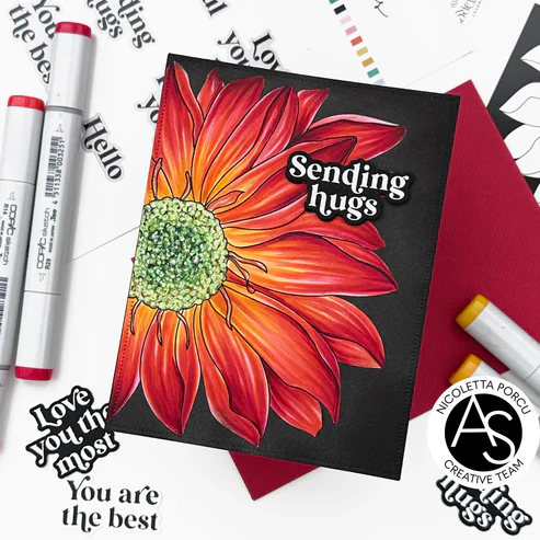 Alex Syberia Designs - Summer Flower Press Plate - Image 3