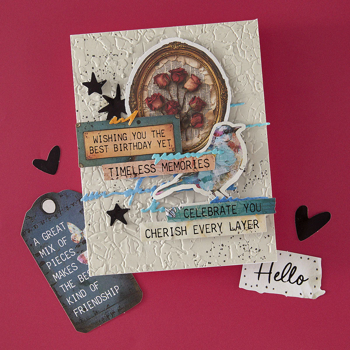 Beautifully Imperfect Die Cut Sentiments - 110 pc - Image 3