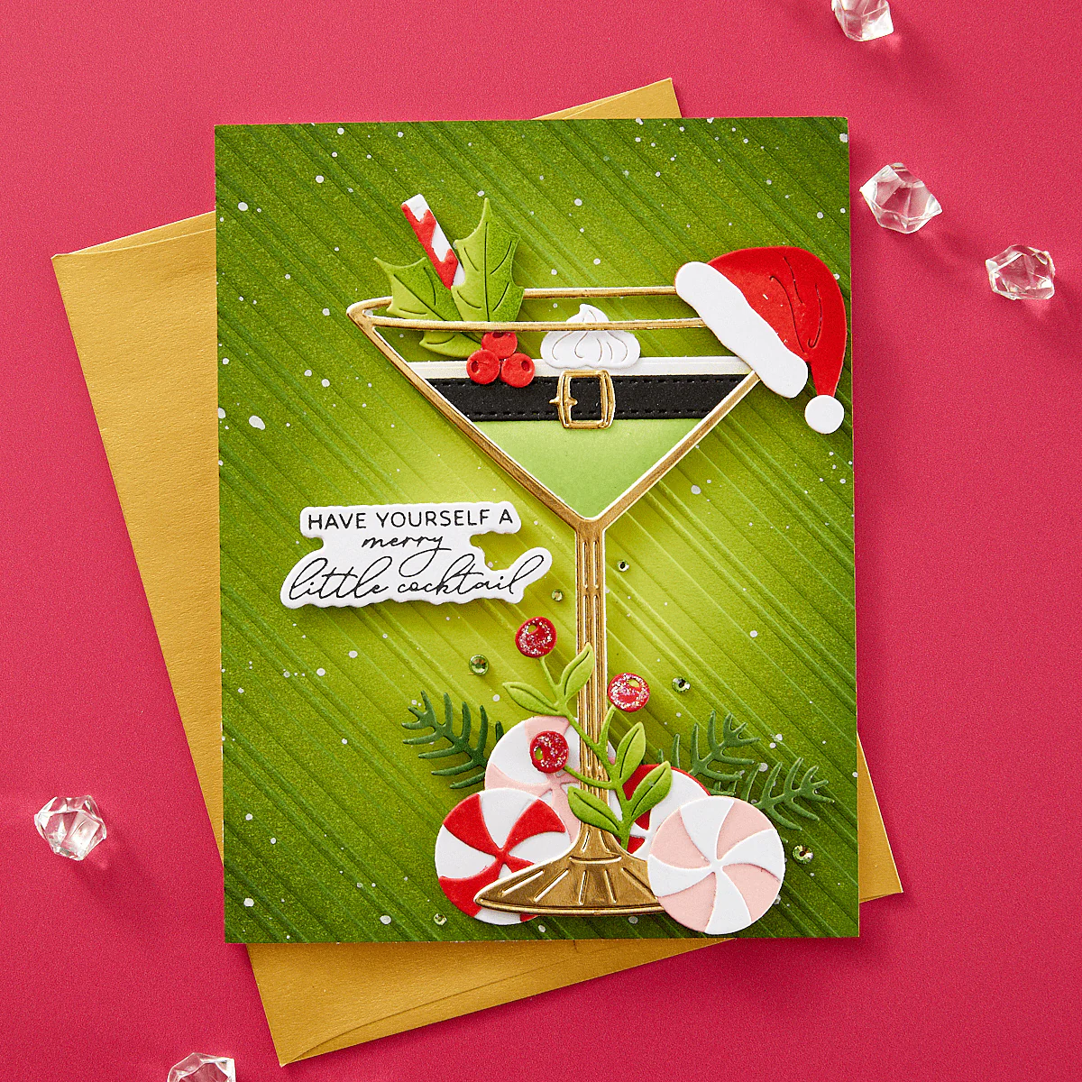 Cheers Sentiments Press Plate & Die Set - Image 9