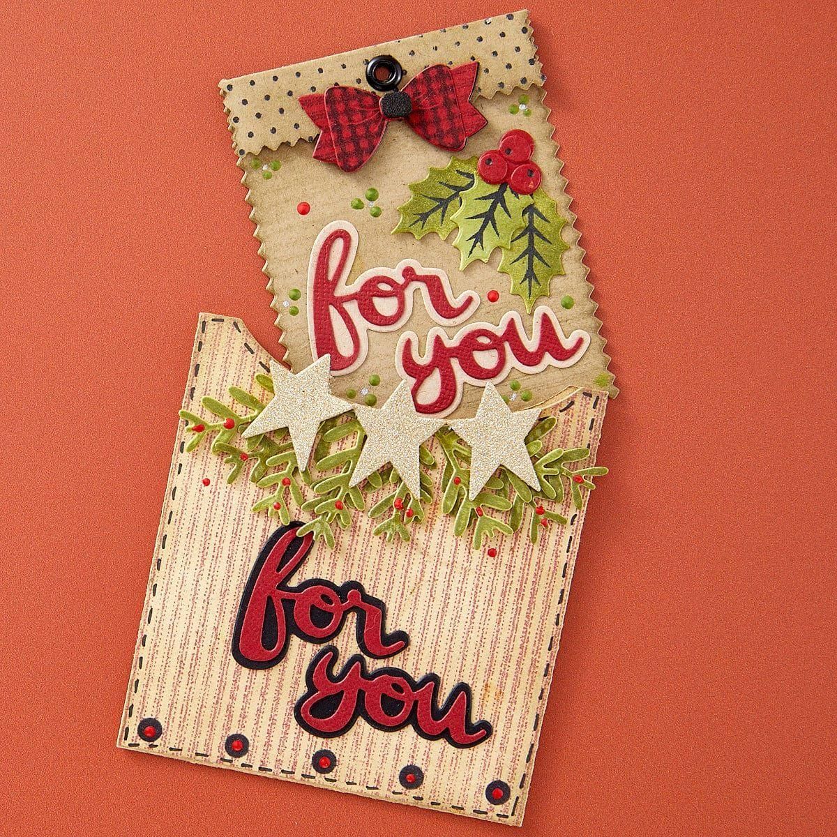 Christmas Add-Ons Stamp & Die Set by Wendy Vecchi - Image 9