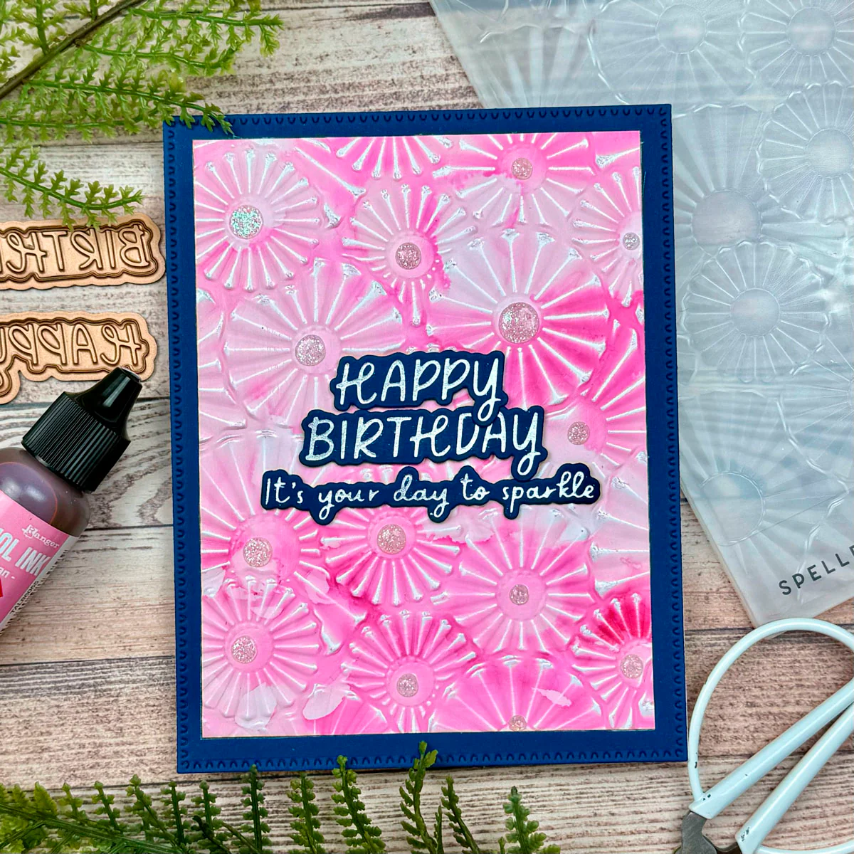Confetti Burst - Glimmer Hot Foil Kit of the Month (Plates & Die Only) - Image 7