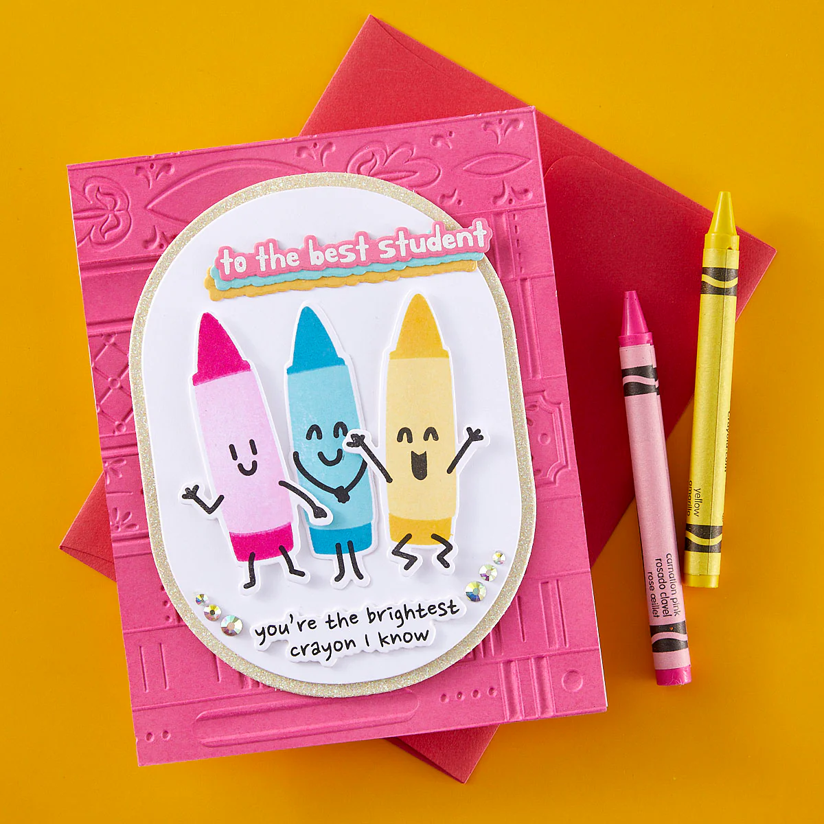 Crayon Creations -  (Dies Only) Coordinates with the Clear Stamp of the Month - Image 7