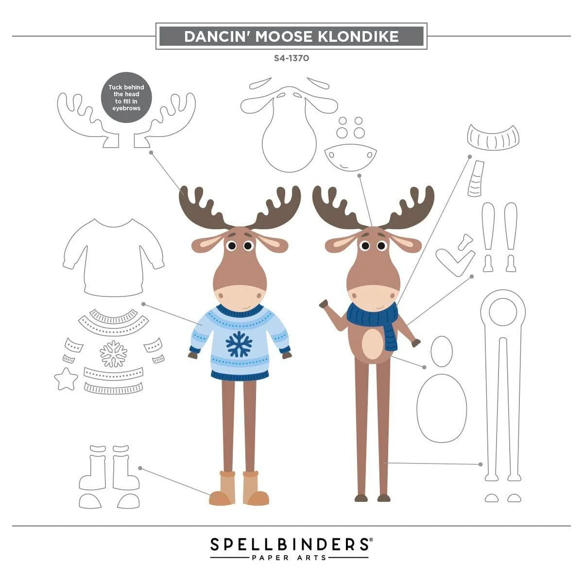 Dancin' Moose Klondike Etched Dies - Image 10