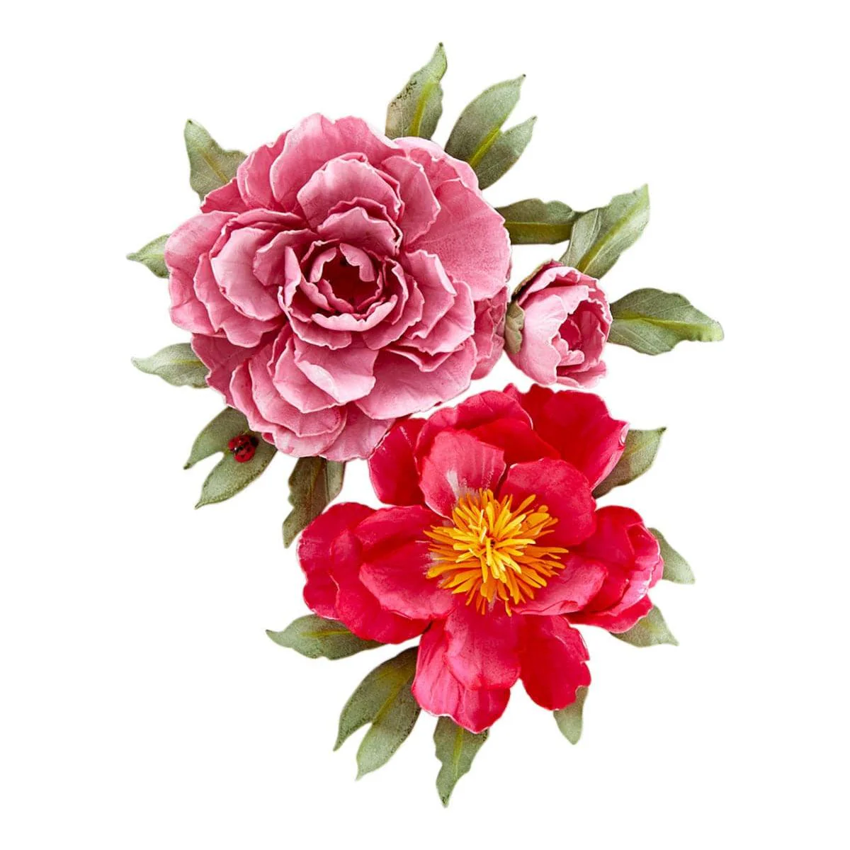 Double & Single Peonies Etched Dies from Susan's Spring Flora by Susan Tierney-Cockburn - Image 3