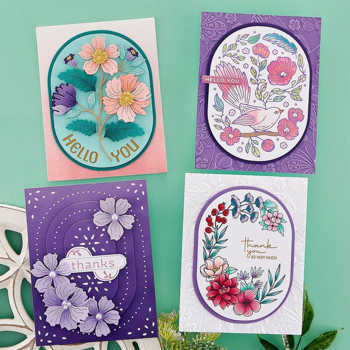 Essential Stylish Ovals Etched Dies - Image 10