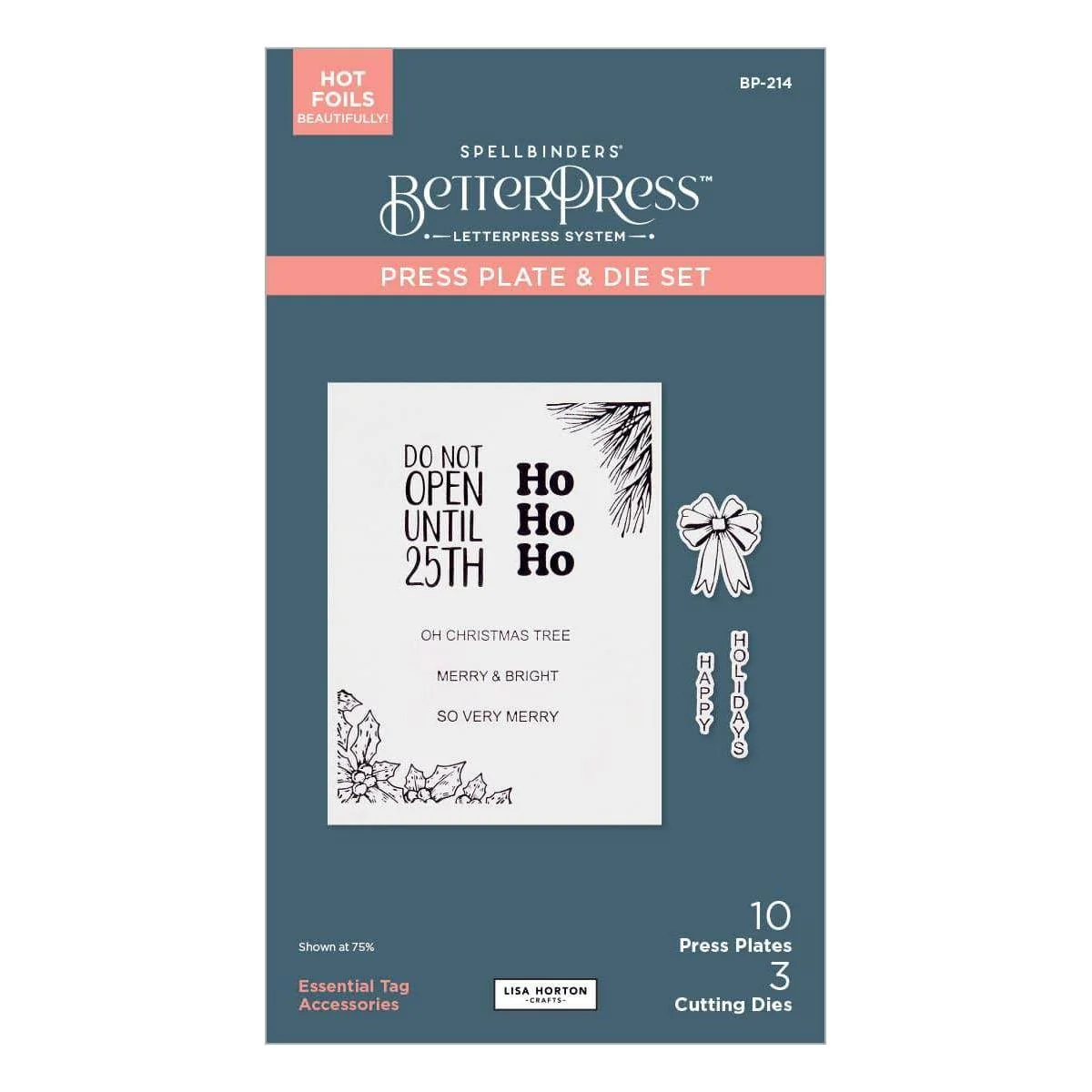 Essential Tag Accessories Press Plates & Die Set by Lisa Horton - Image 11