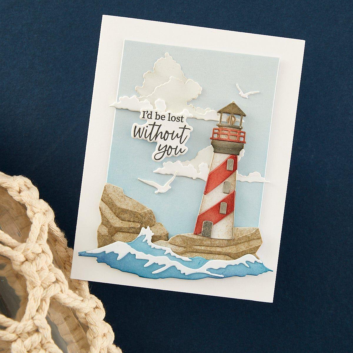 Fair Winds Sentiments Clear Stamp and Die Set by Dawn Woleslagle - Image 3