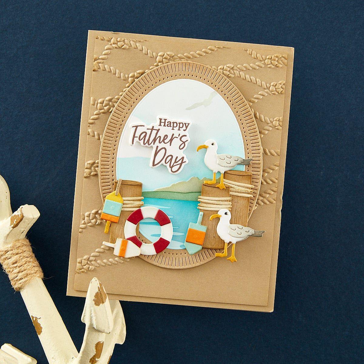Fair Winds Sentiments Clear Stamp and Die Set by Dawn Woleslagle - Image 4