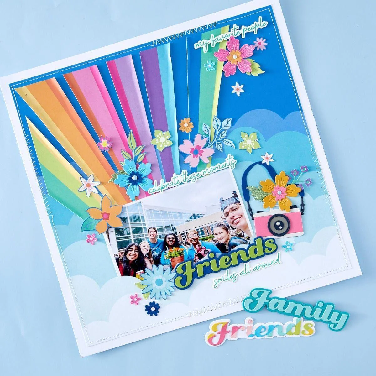 Family Sentiments Press Plate & Die Set from the Storytelling by Spellbinders Scrapbooking Collection - Image 3