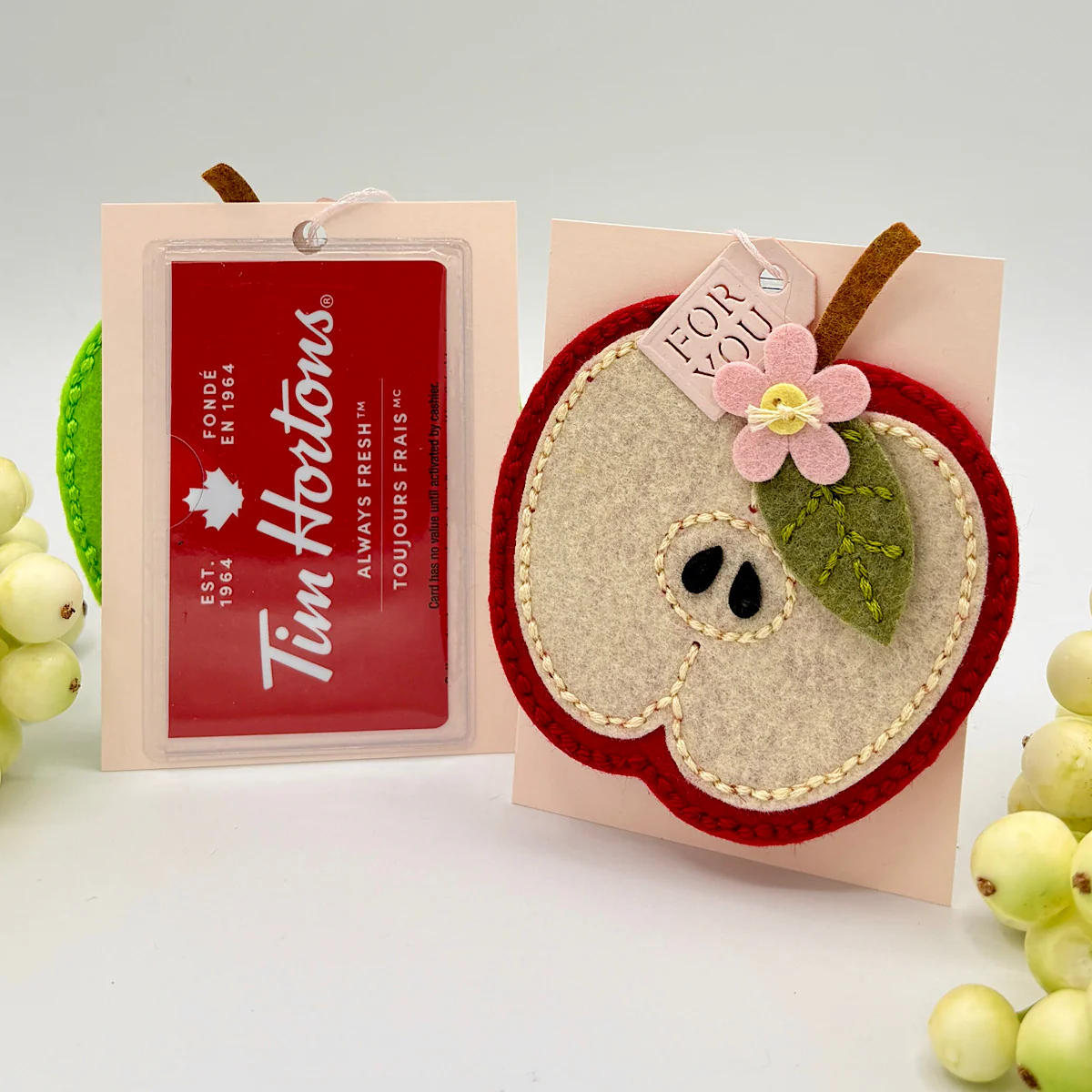 Felt Cheeky Apple Etched Dies by Nichol Spohr - Image 5