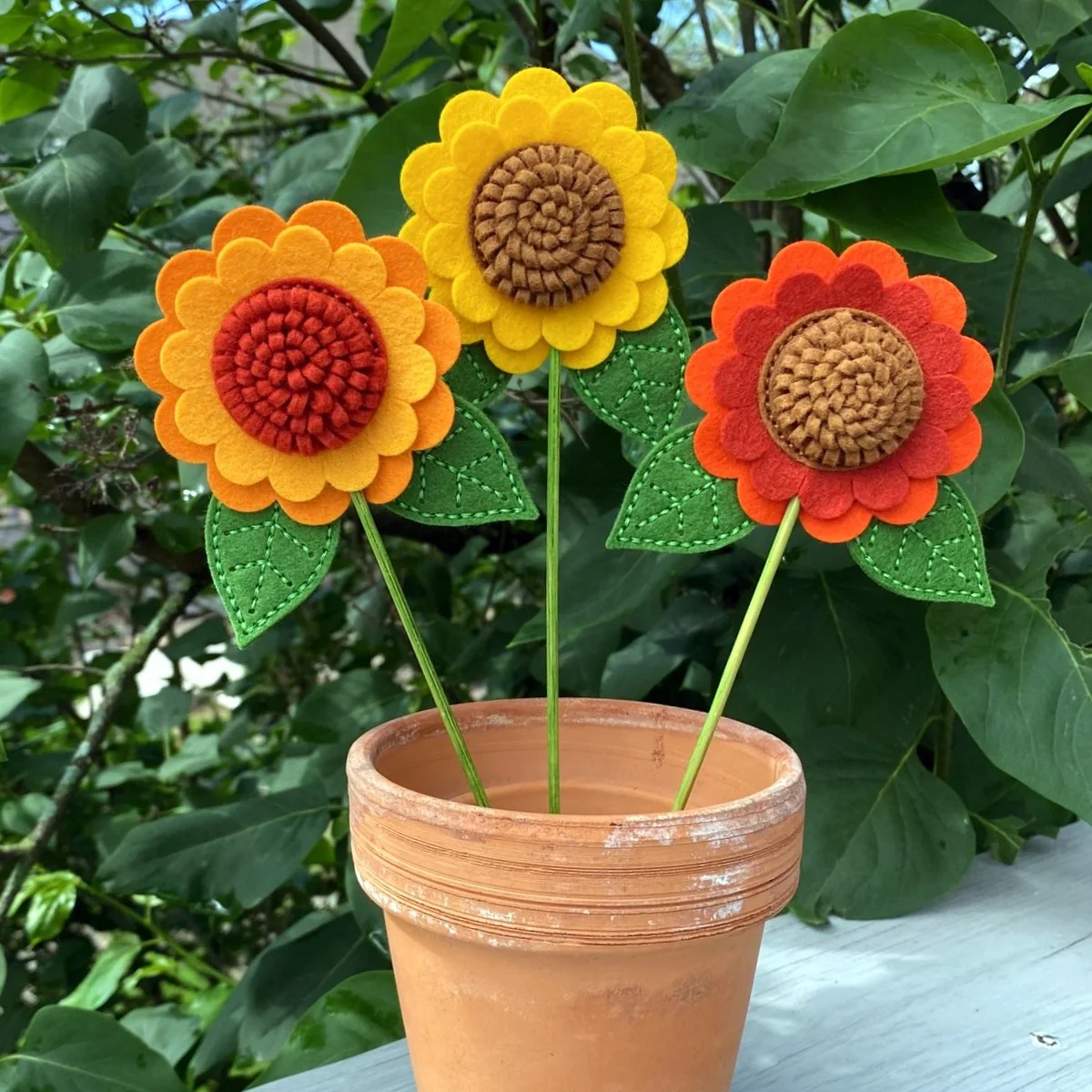 Felt Sunflower Bloom Etched Dies by Nichol Spohr - Image 10