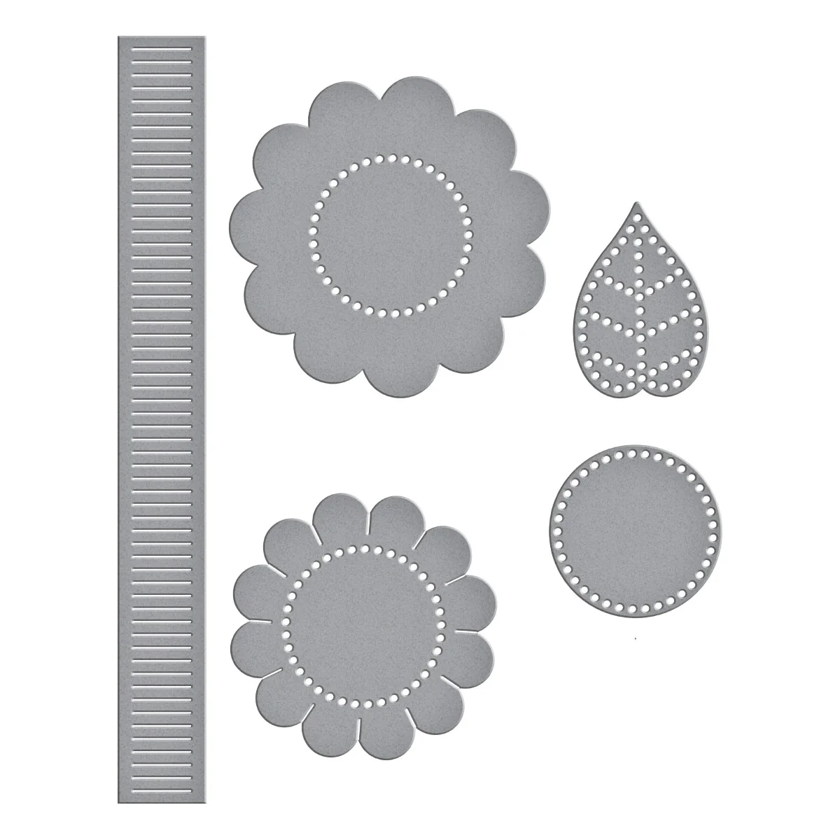 Felt Sunflower Bloom Etched Dies by Nichol Spohr - Image 2