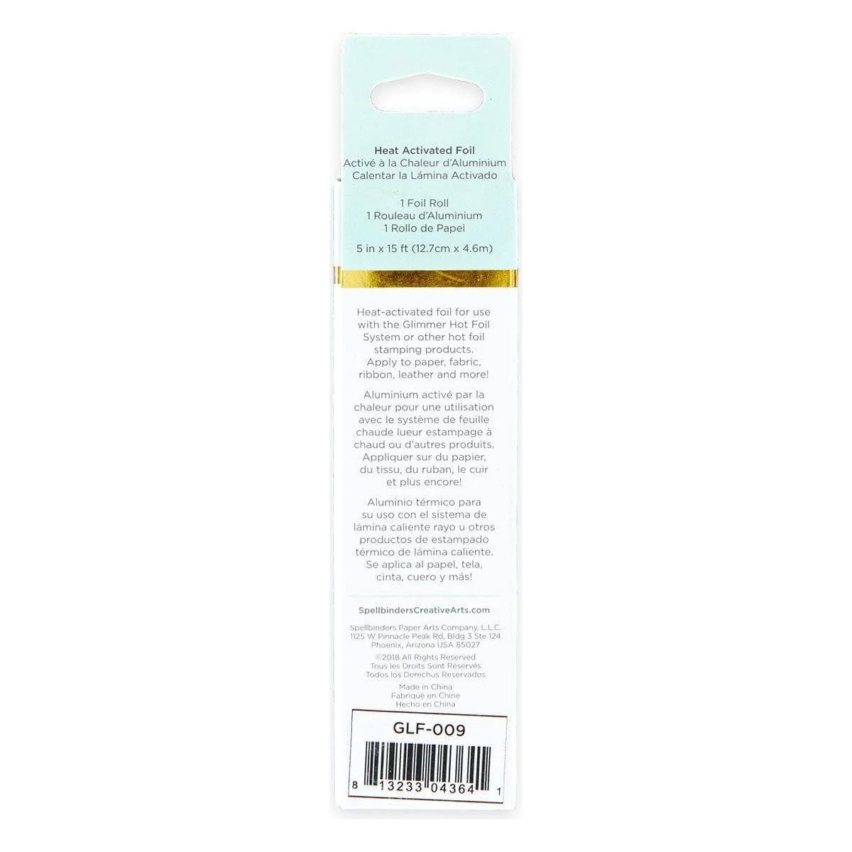 Glimmer Hot Foil Roll - Teal - Image 7