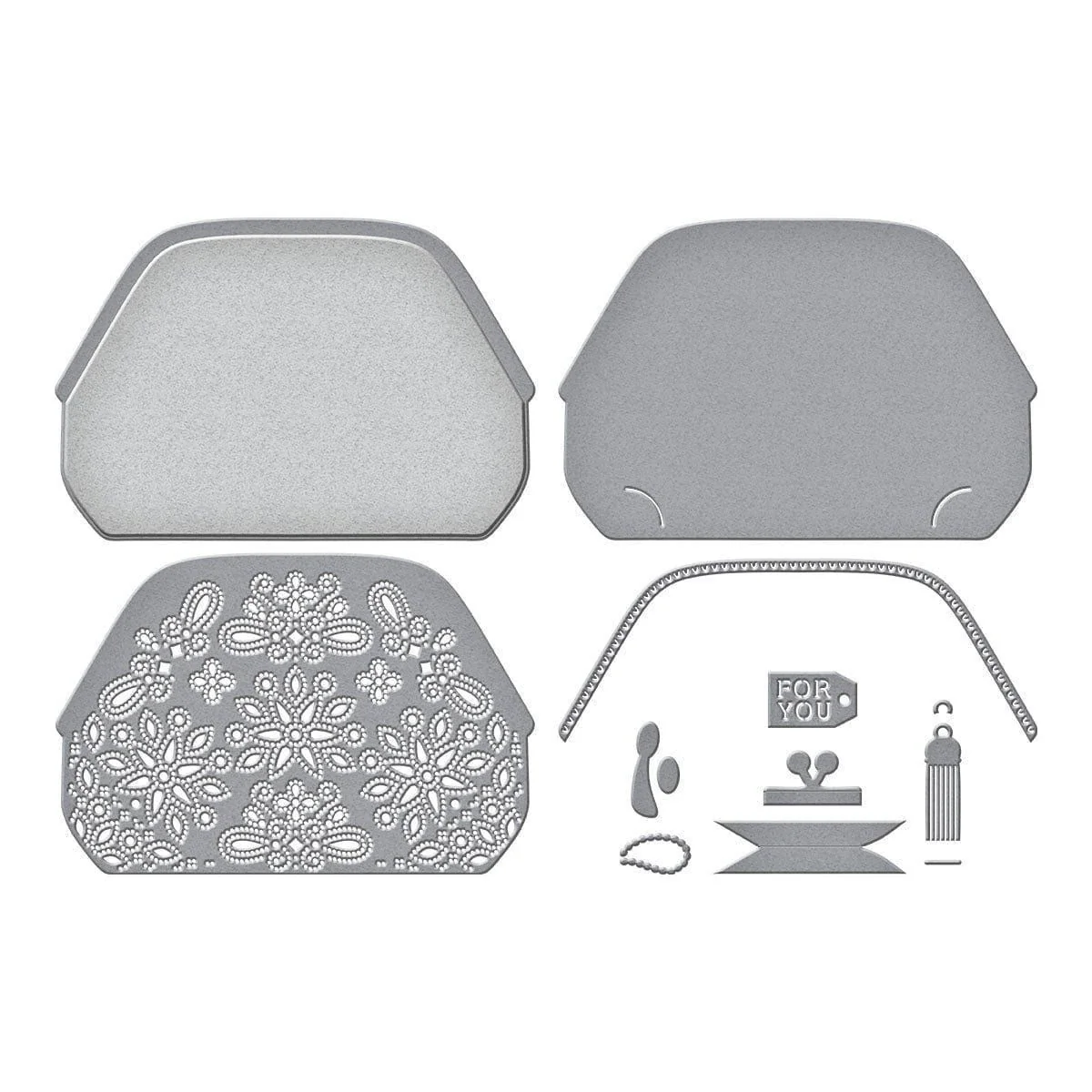 Gorgeous You Makeup Bag Etched Dies - Image 2