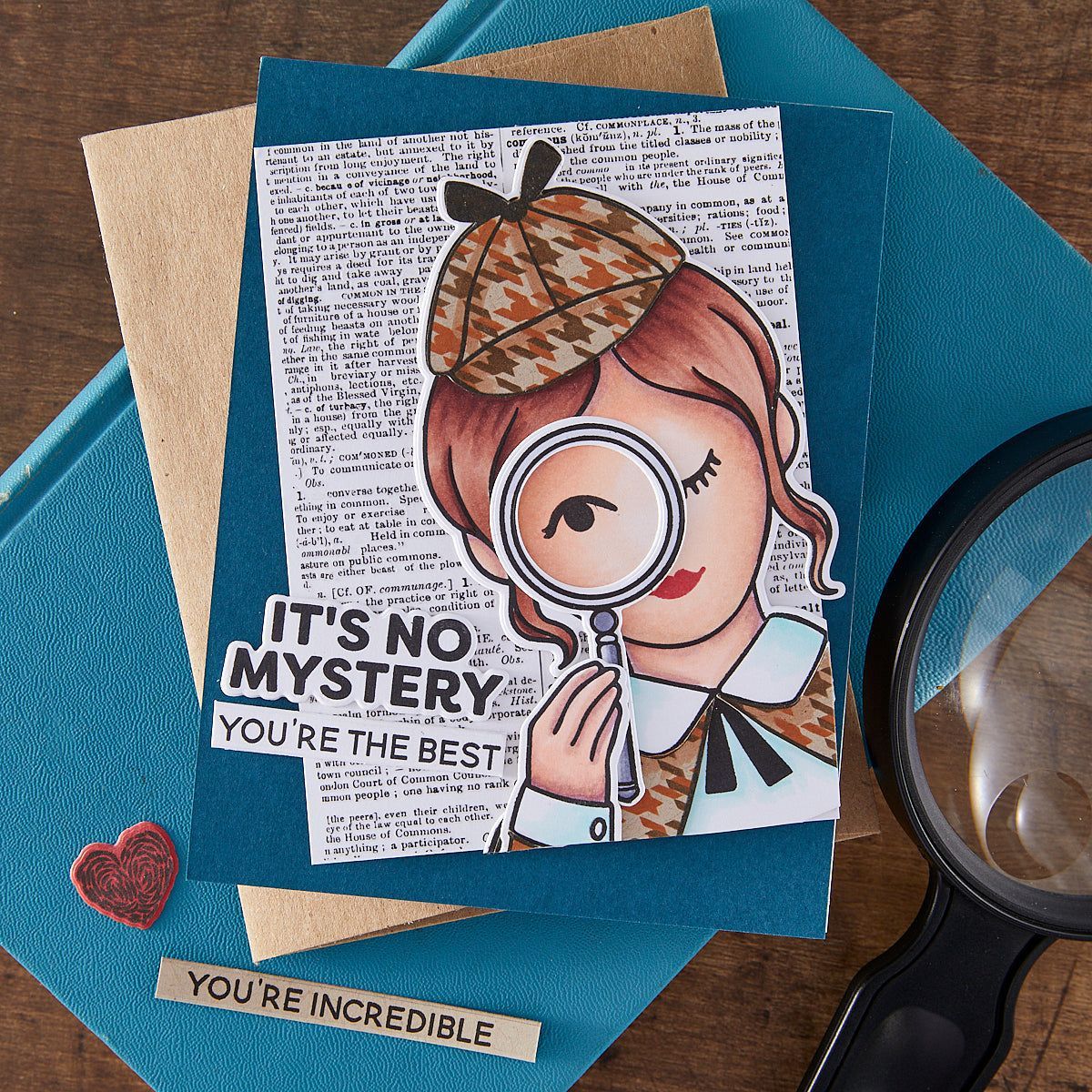 Hero Arts Its No Mystery Stamp Set - Image 4