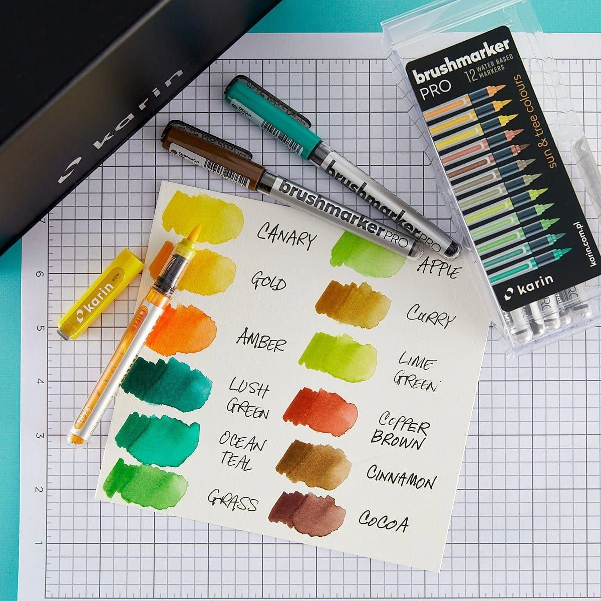 Karin Brushmarker PRO 12pc Sun and Tree Set - Image 4