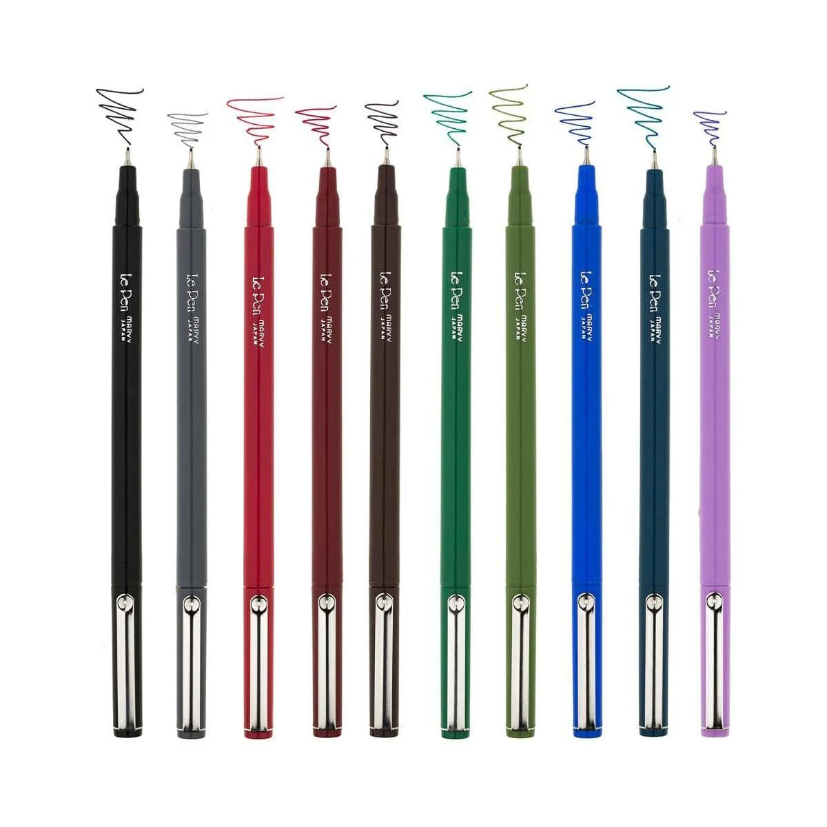 Uchida Le Pen Dark 10 Piece Set - Image 3