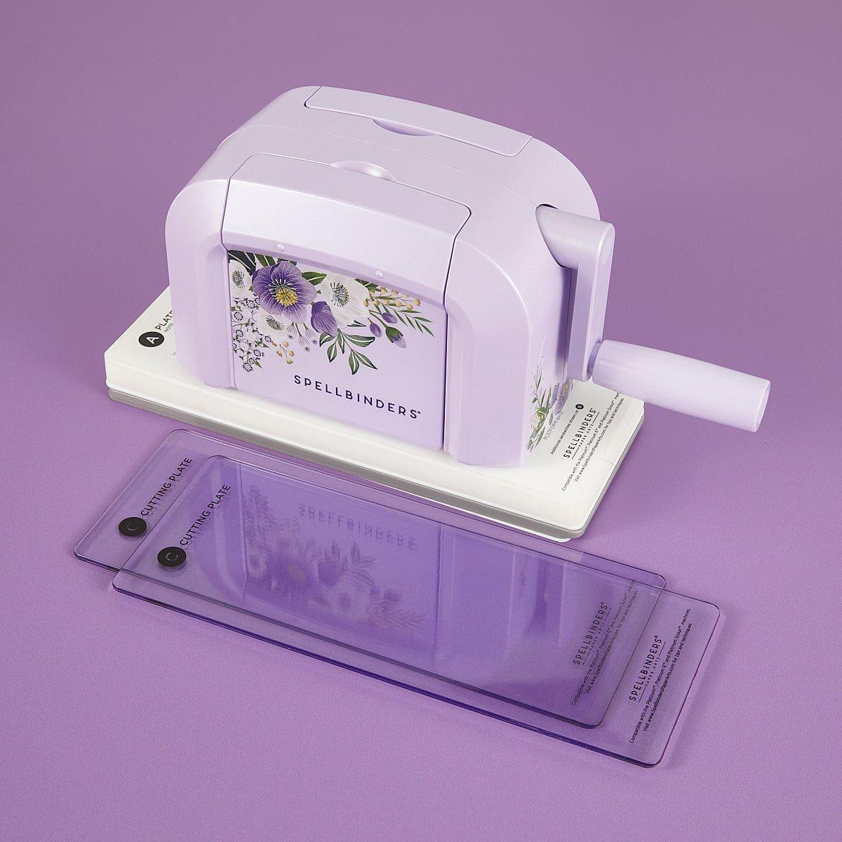 Exclusive Lilac Shimmer Platinum Scout Die Cutting & Embossing Machine - 3.5" Platform - Image 8