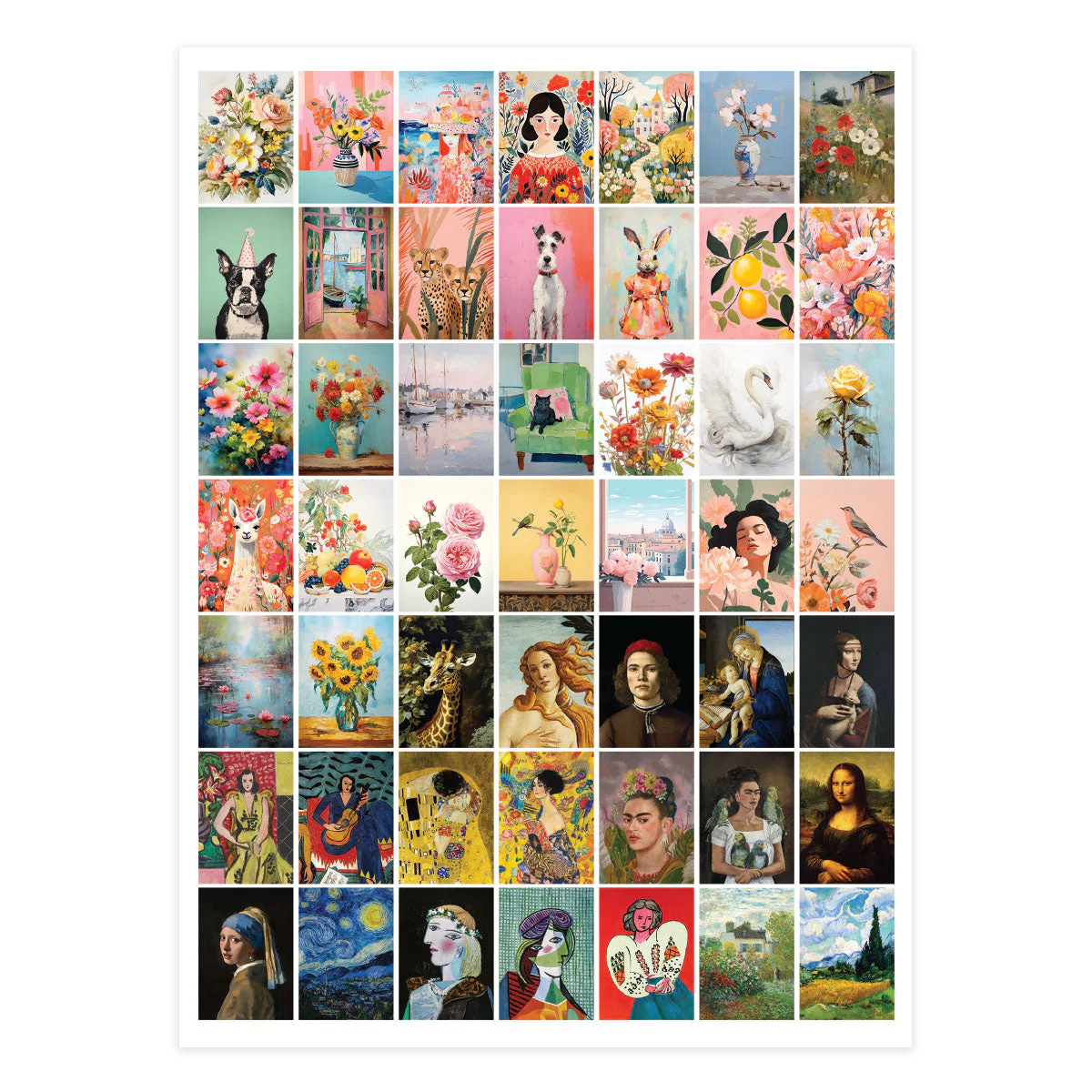 Little Works of Art Rub-On Sheets - Image 3