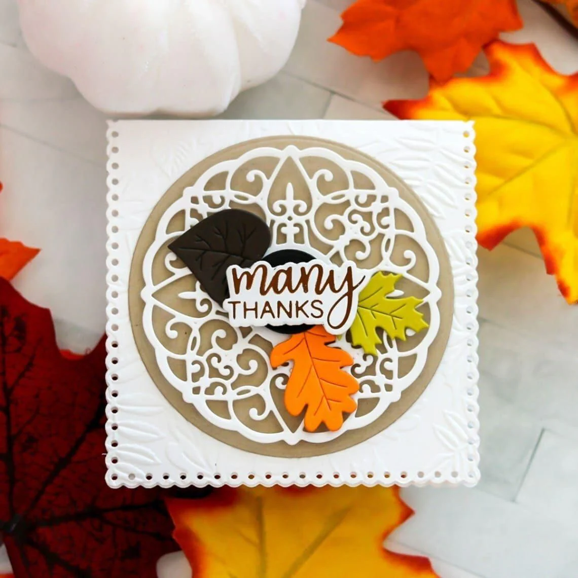Mini Fall Blooms Etched Dies - Image 6