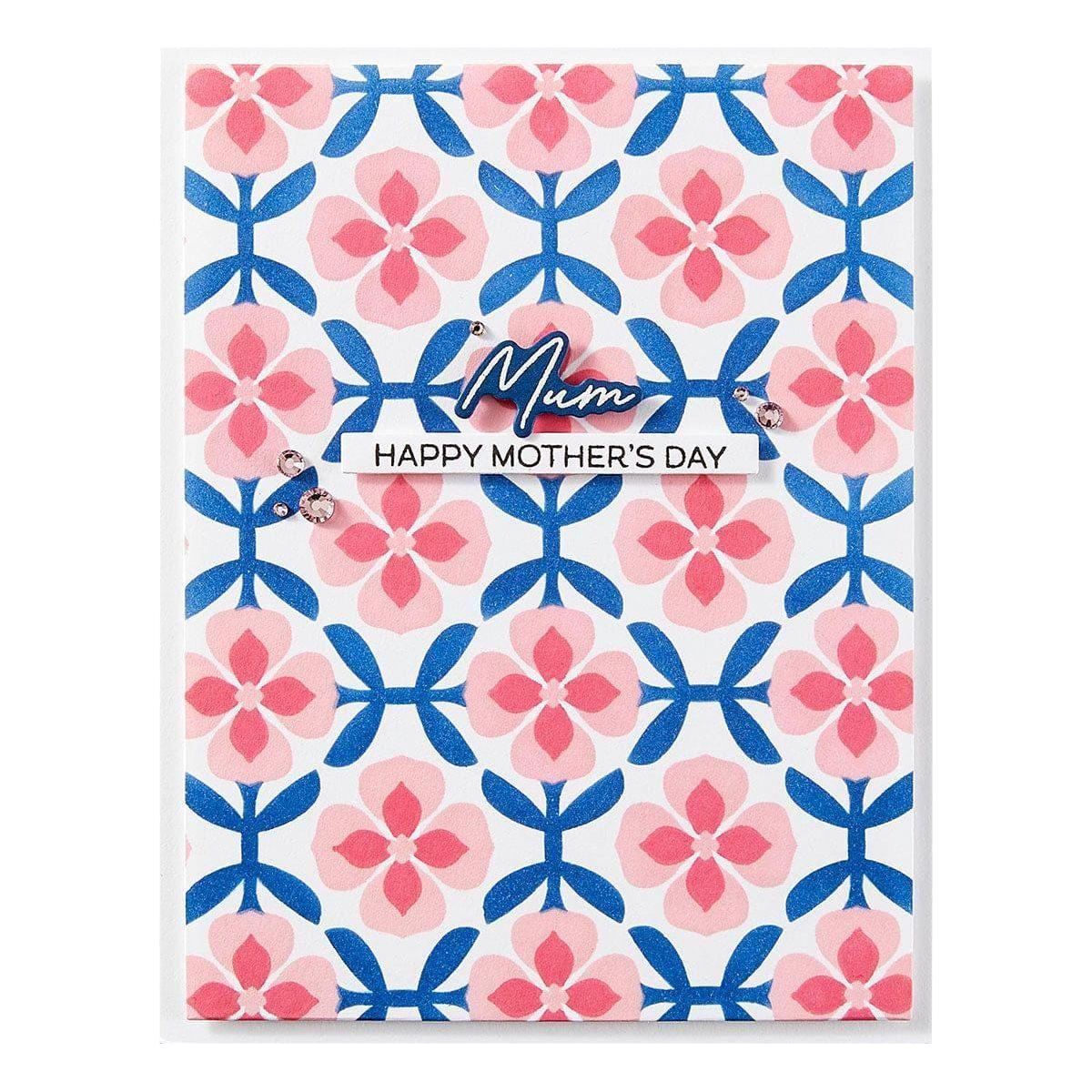 Mosaic & Quilted Memories - Stencil of the Month - Image 15
