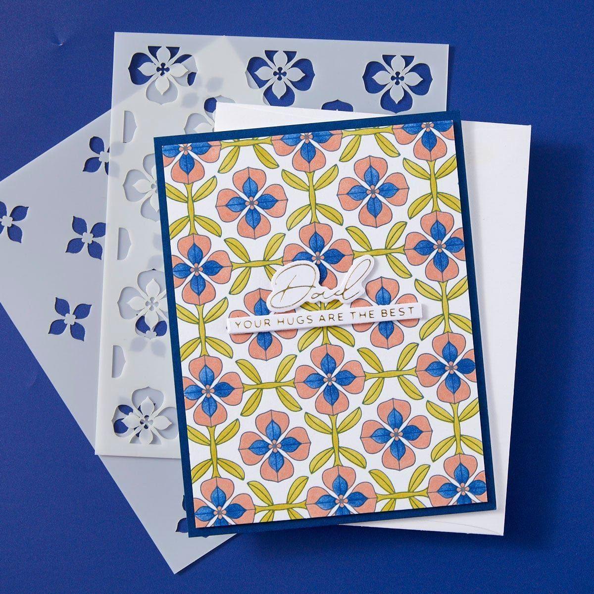 Mosaic & Quilted Memories - Stencil of the Month - Image 5