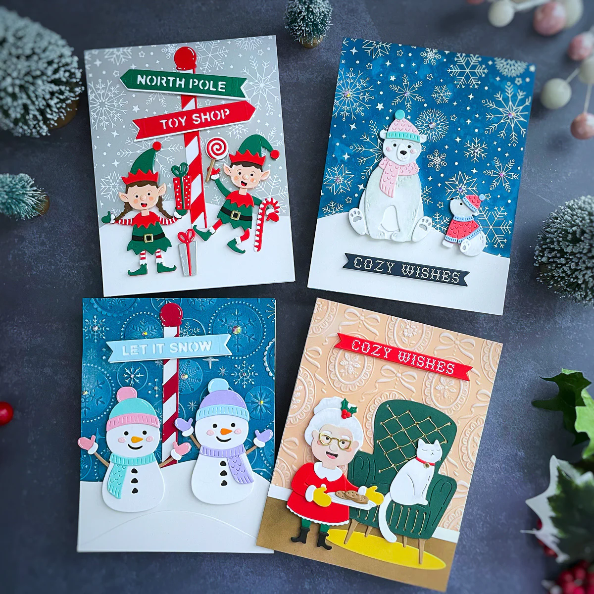 North Pole Friends Die Bundle by Simon Hurley