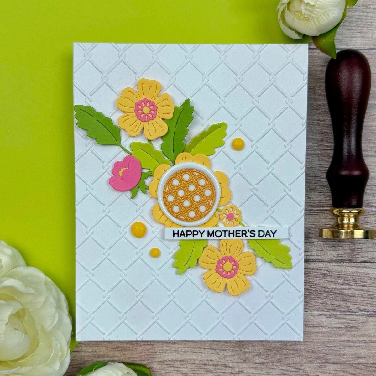 Patterned Perfection - Wax Seal of the Month (Seal Stamp Only)
