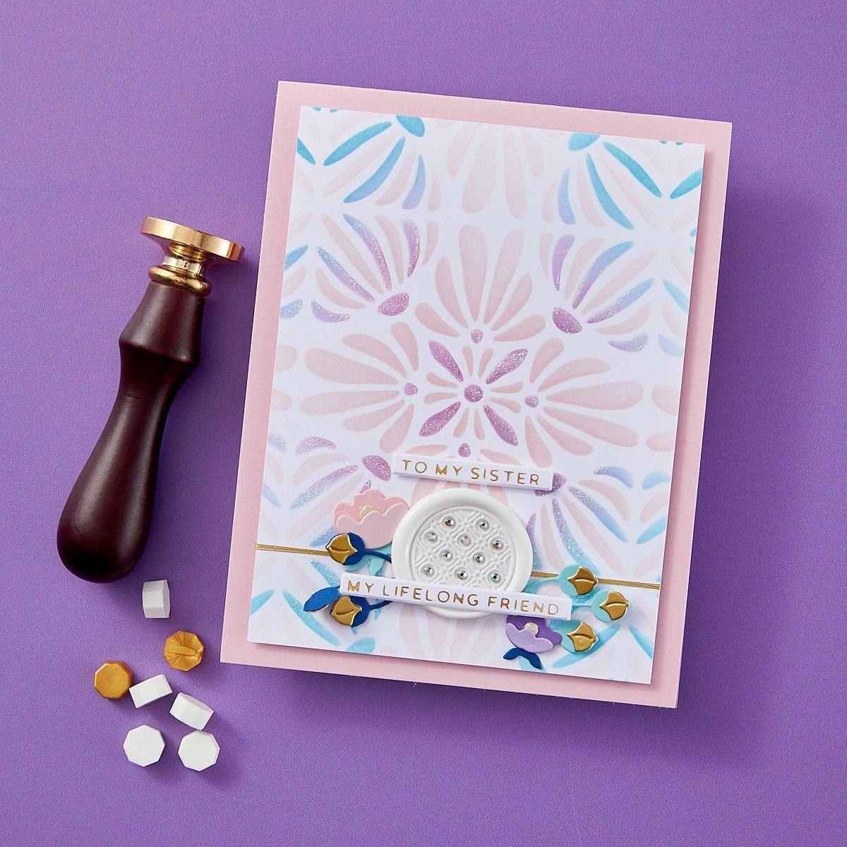 Patterned Perfection - Wax Seal of the Month (Seal Stamp Only) - Image 5