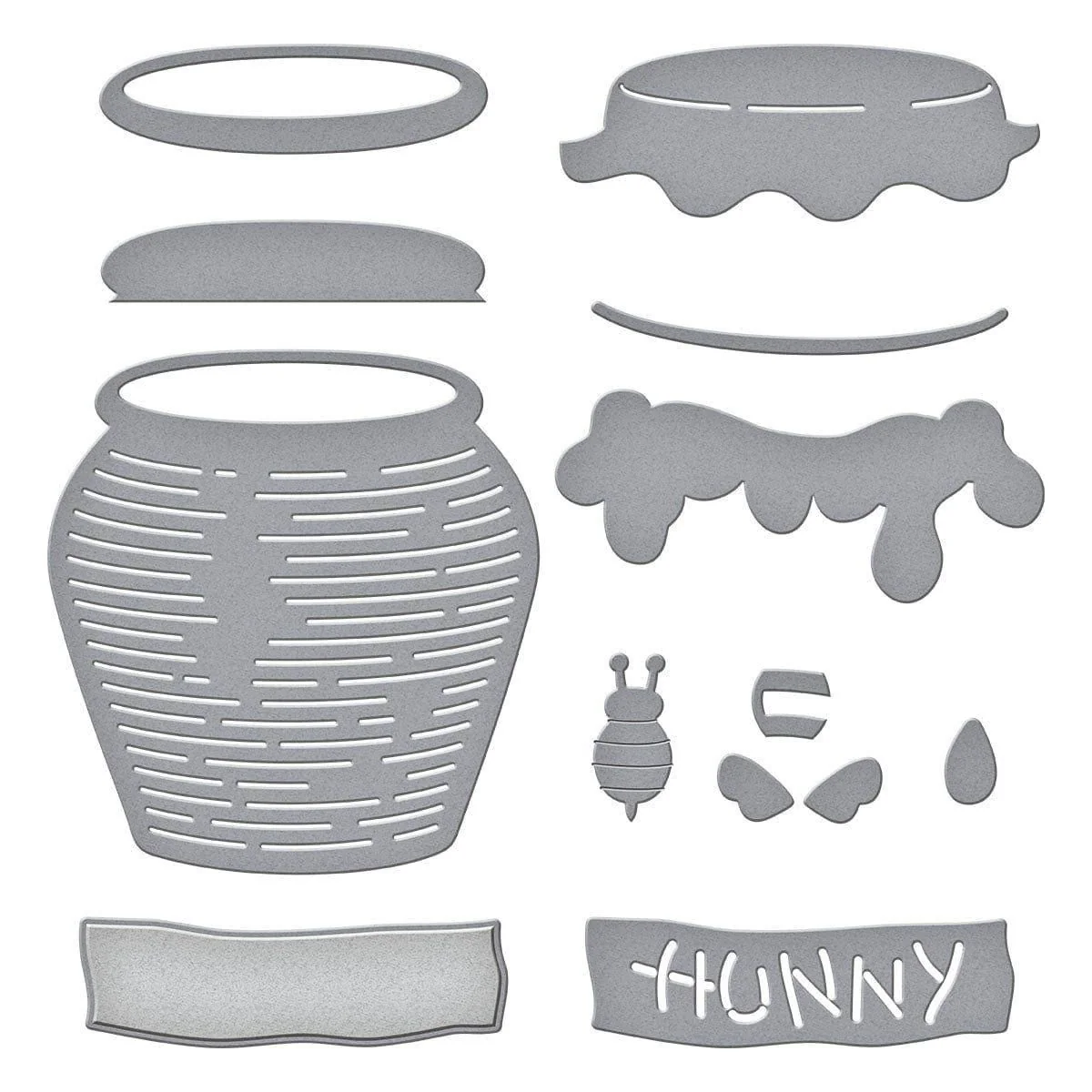 Pooh's Hunny Pot Etched Dies in Collaboration with Simple Stories - Image 3
