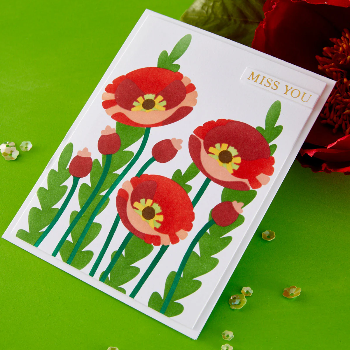 Poppy Perfection - Stencil of the Month - Image 4