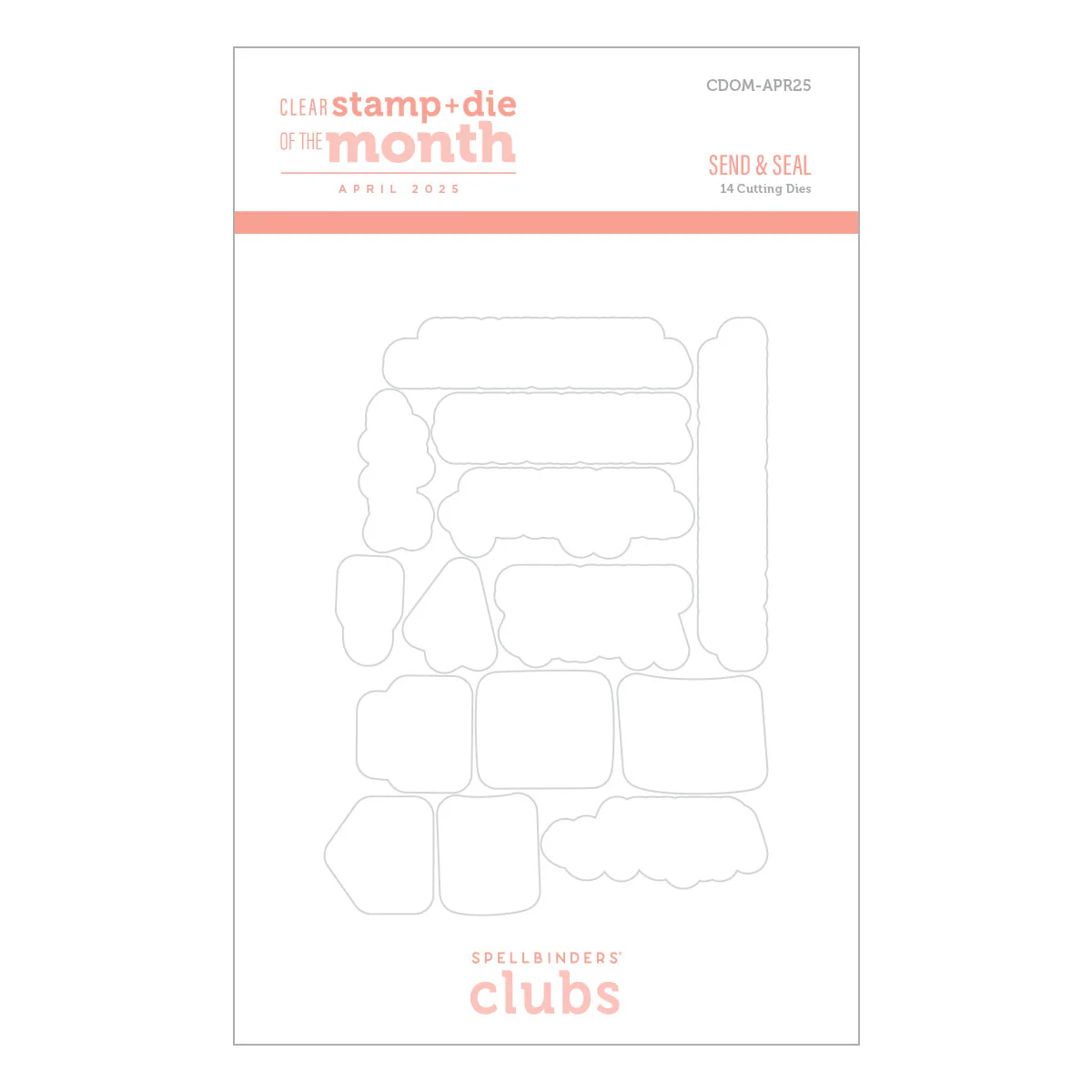 Send & Seal - (Dies Only) Coordinates with the Clear Stamp of the Month - Image 10