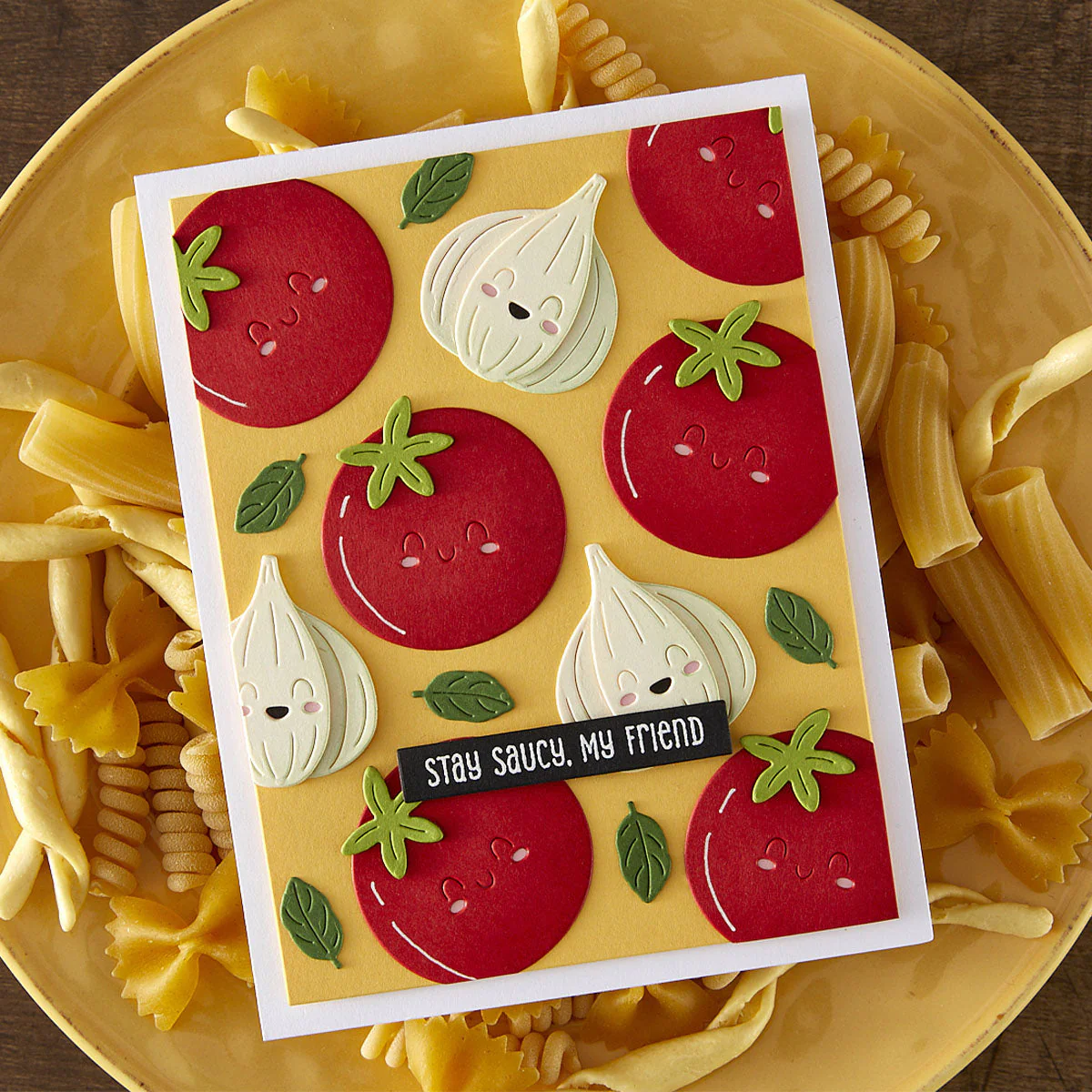 Stay Saucy Clear Stamp Set - Image 3