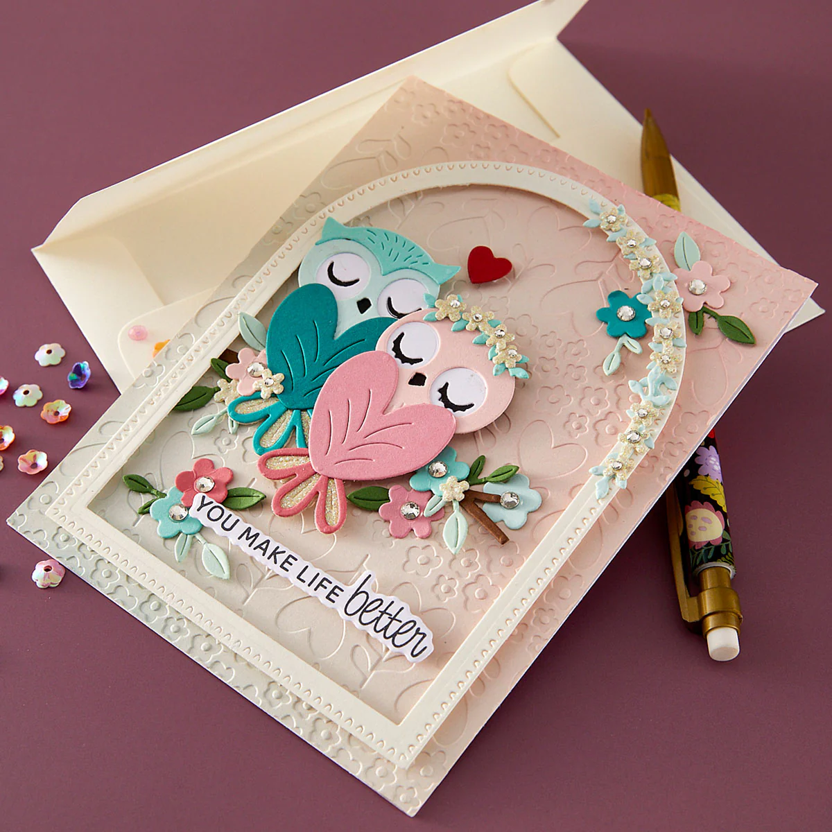 Sweet Stems- Embossing Folder of the Month - Image 8
