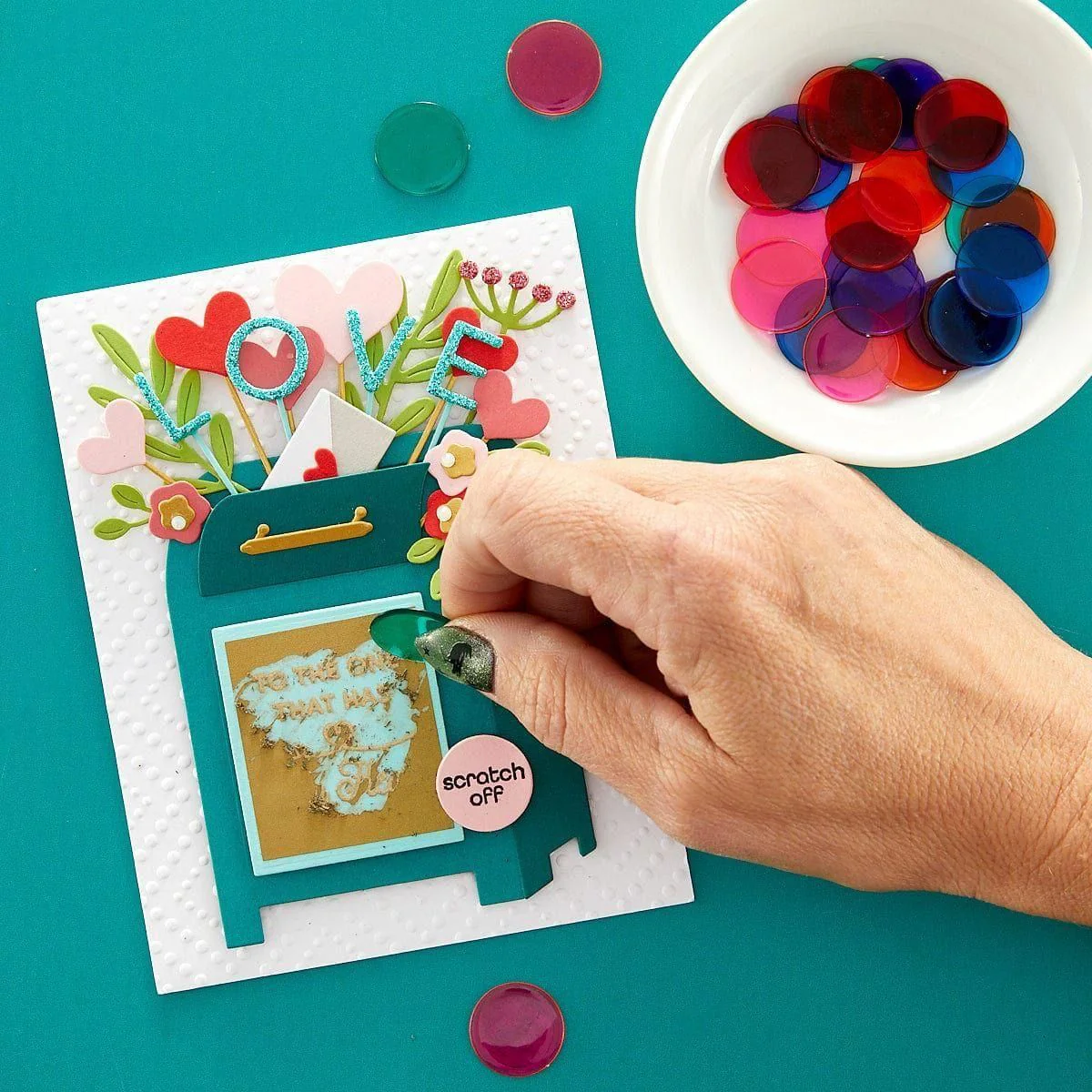Take Action Sentiments Clear Stamp Set - Image 3