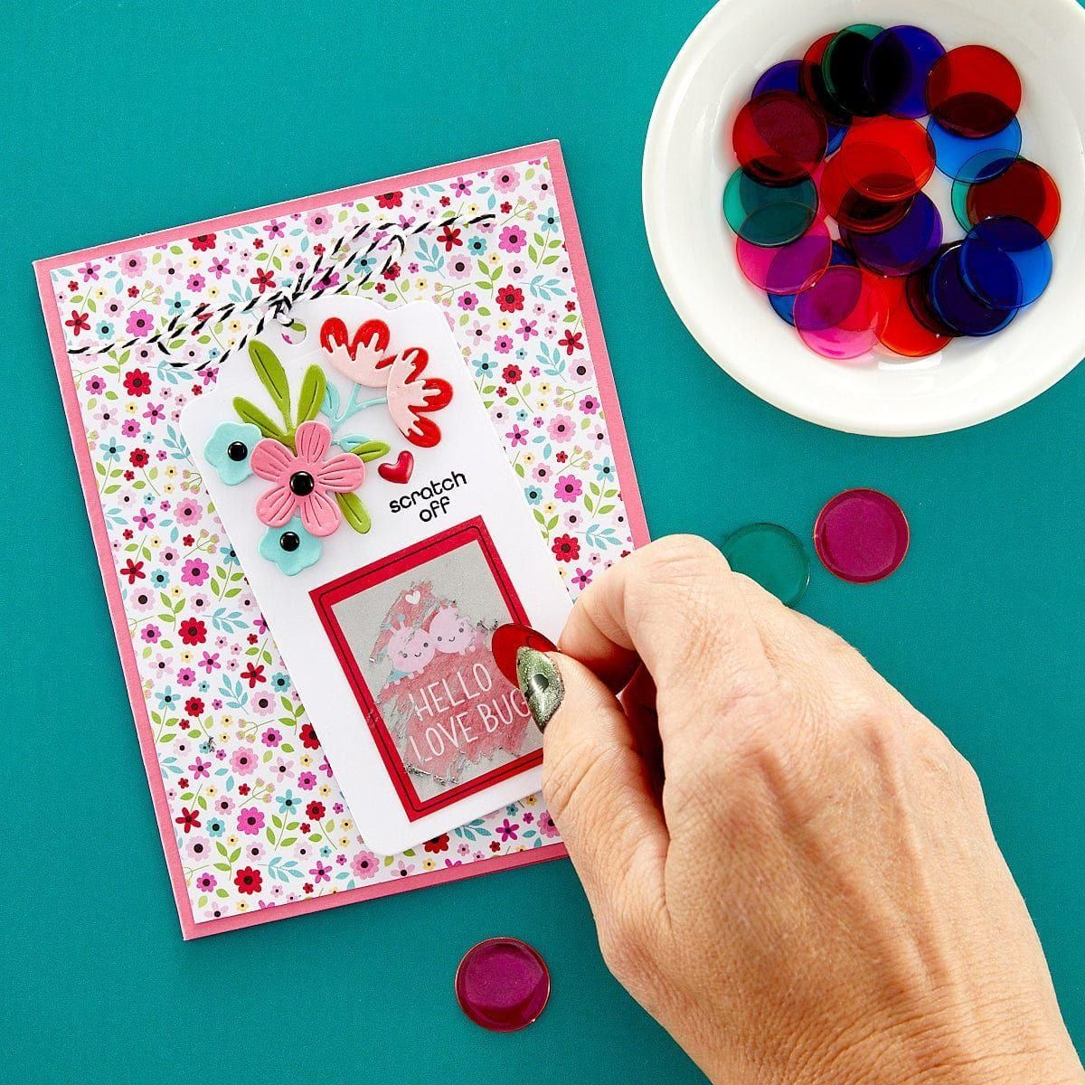 Take Action Sentiments Clear Stamp Set - Image 4