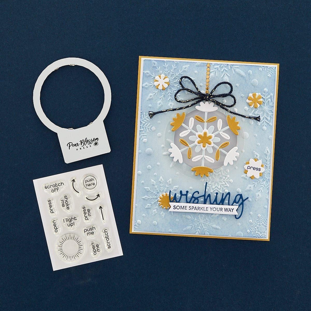 Take Action Sentiments Clear Stamp Set - Image 5