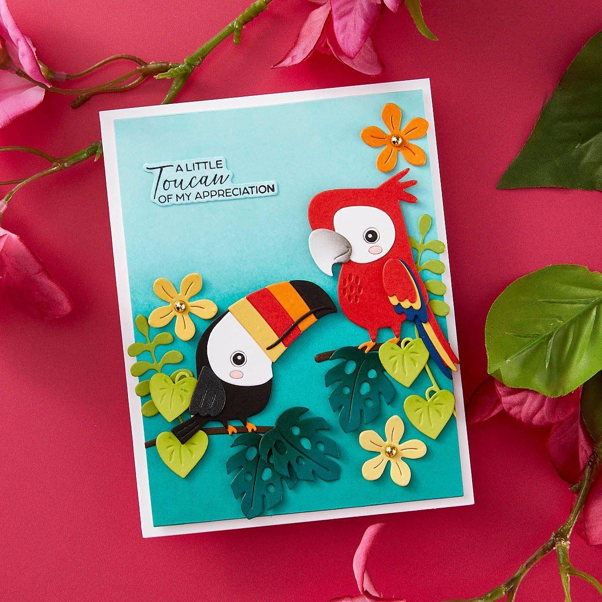 Tropical Friends - Small Die of the Month - Image 6