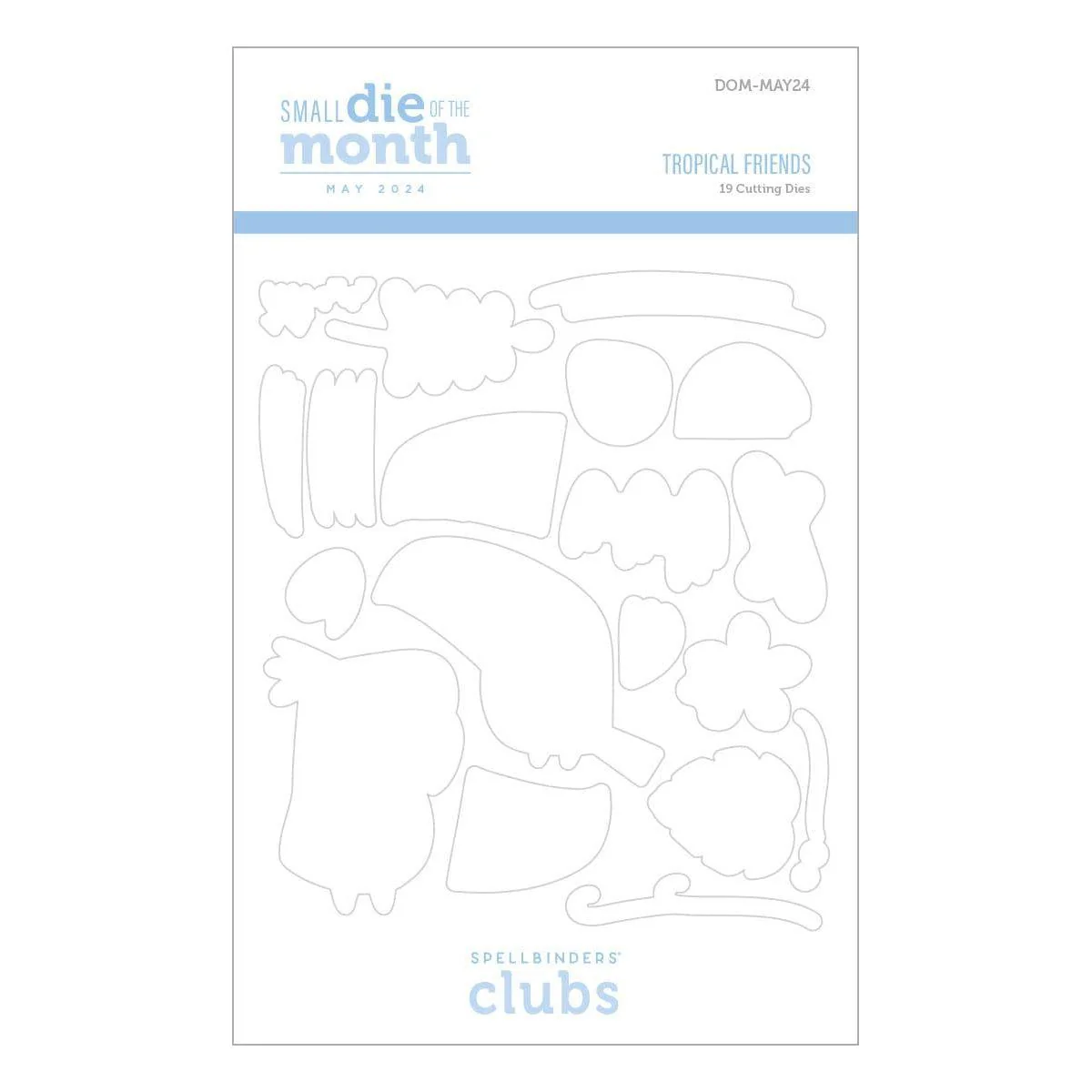 Tropical Friends - Small Die of the Month - Image 8