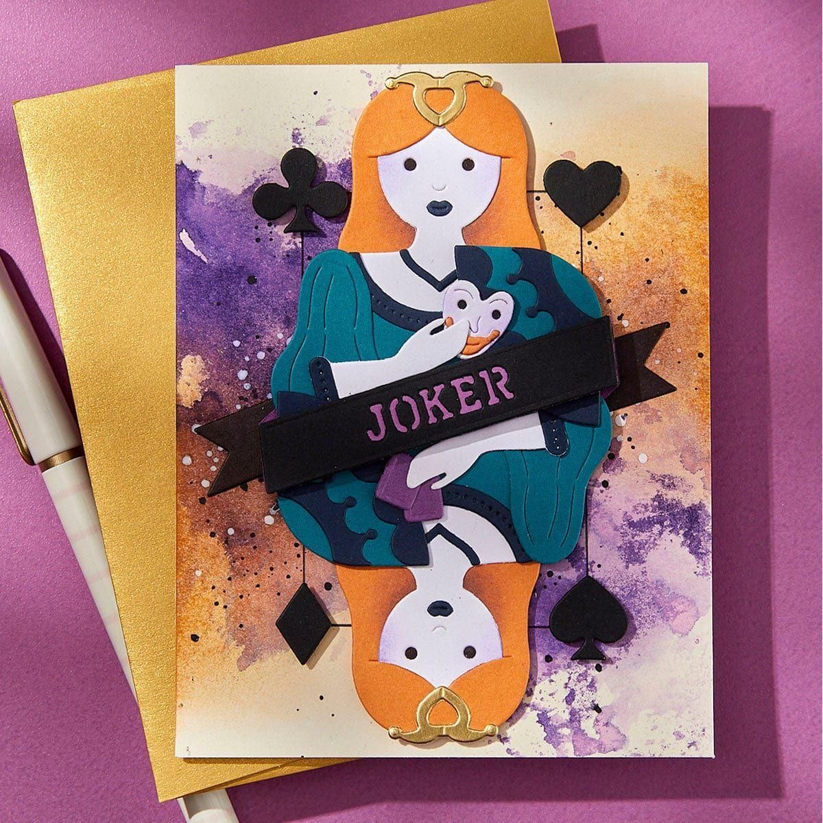 Wild Joker Etched Dies from the Wild Joker by Jaycee Gaspar - Image 5