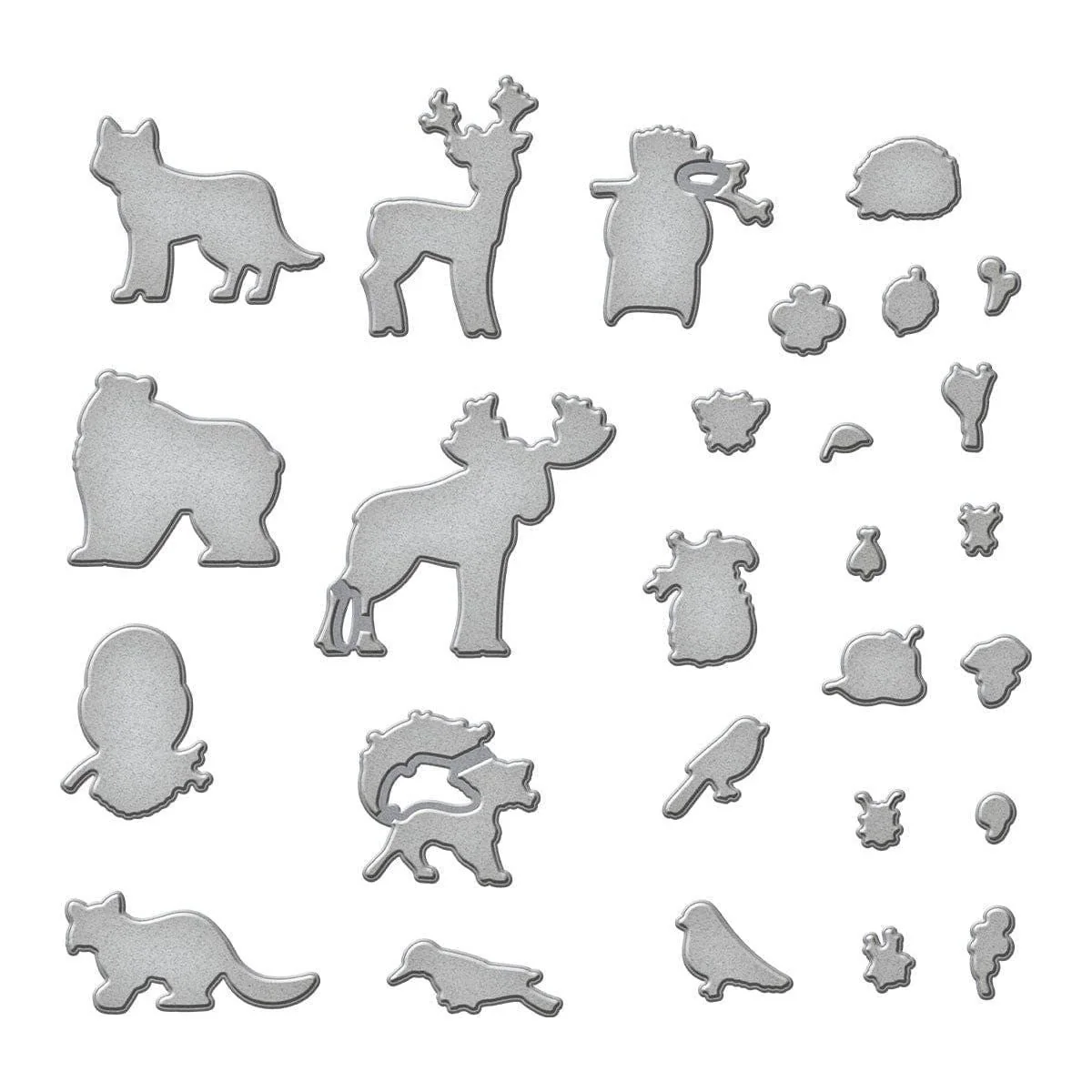 Woodland Wildlife Stamp And Die Bundle by Simon Hurley - Image 3